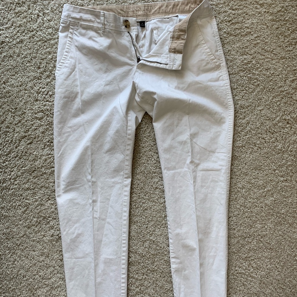 White jeans
